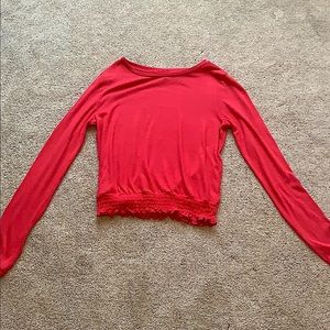 Long sleeve blouse